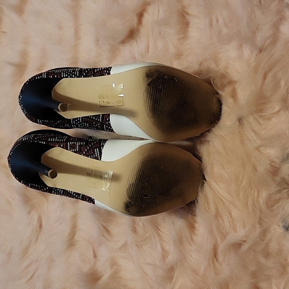 Bootie Peep Toe Unique Pattern - Picture 5 of 6